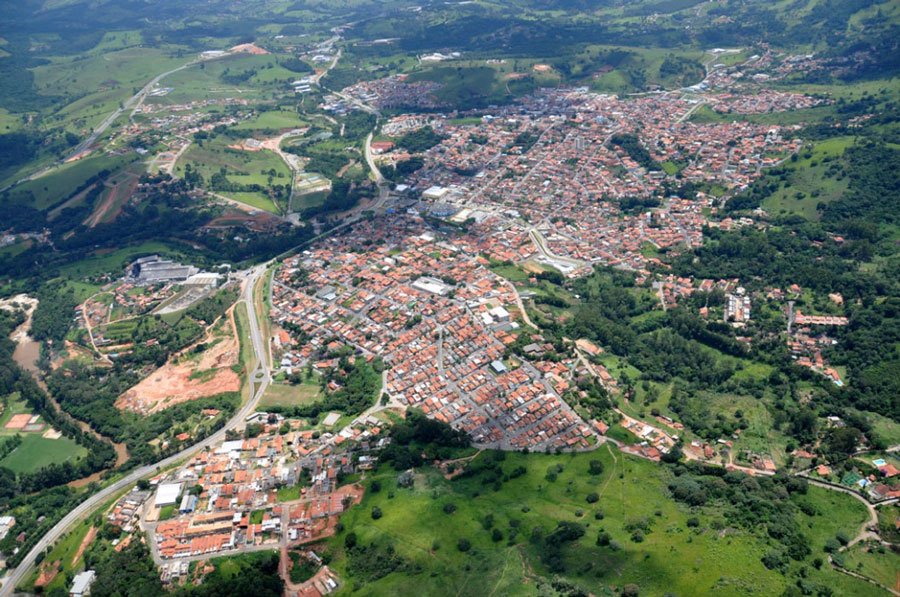 Vista aérea de Extrema